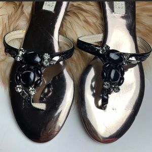 Bagley Mishka Jeweled Sandals ♥️